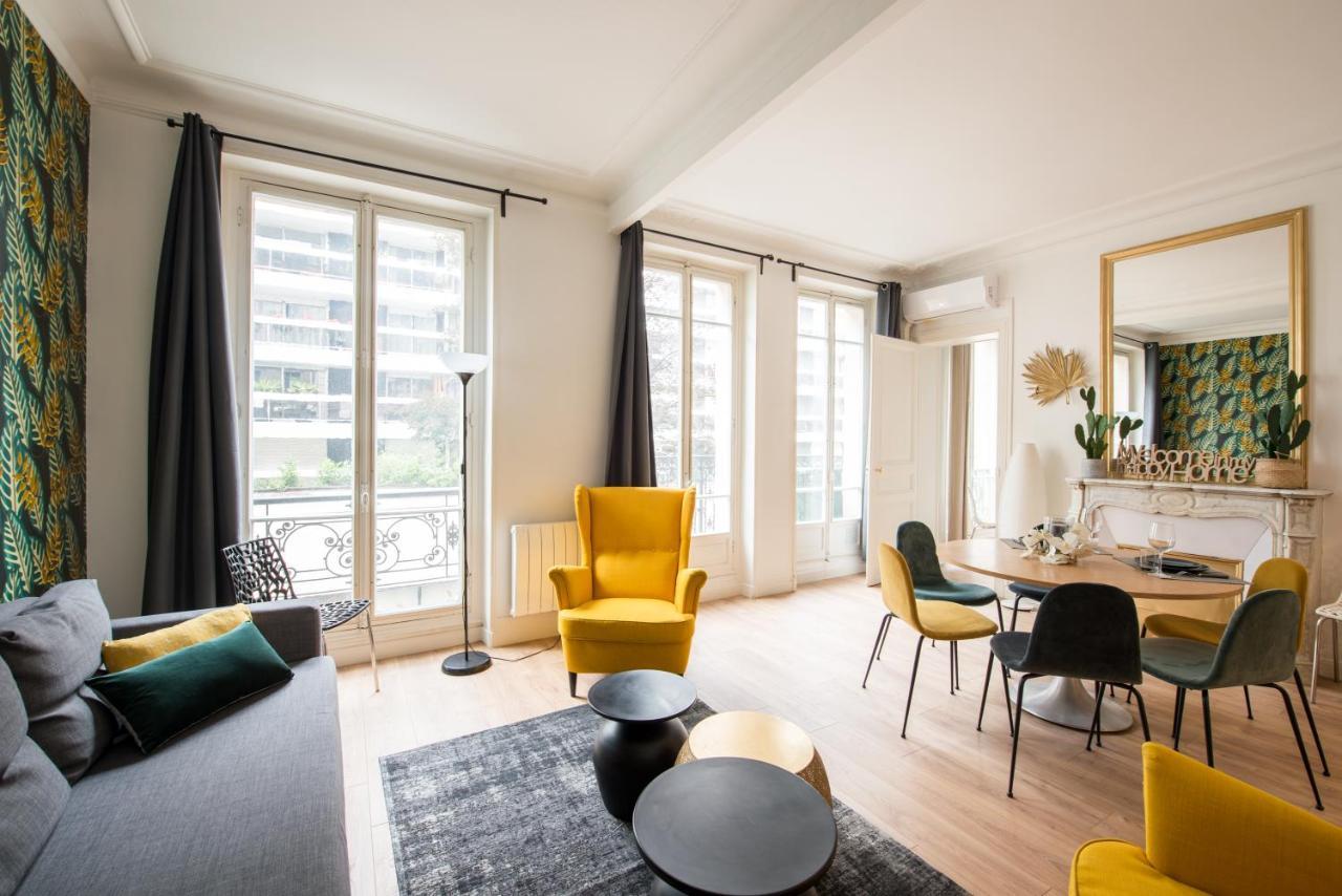 2 BR Appartement Near Tour Eiffel&Trocadéro Parigi Esterno foto